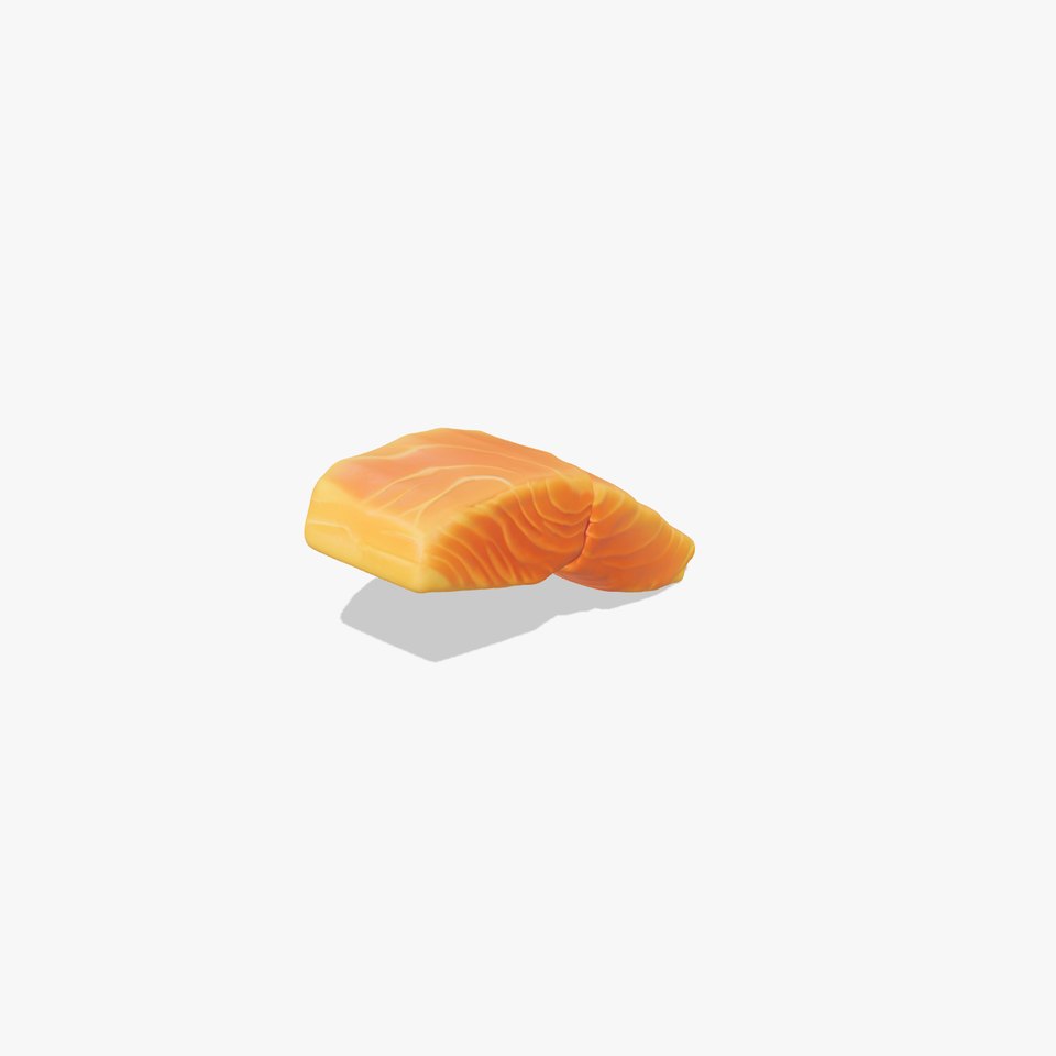 Salmon Fillet D Model Pack